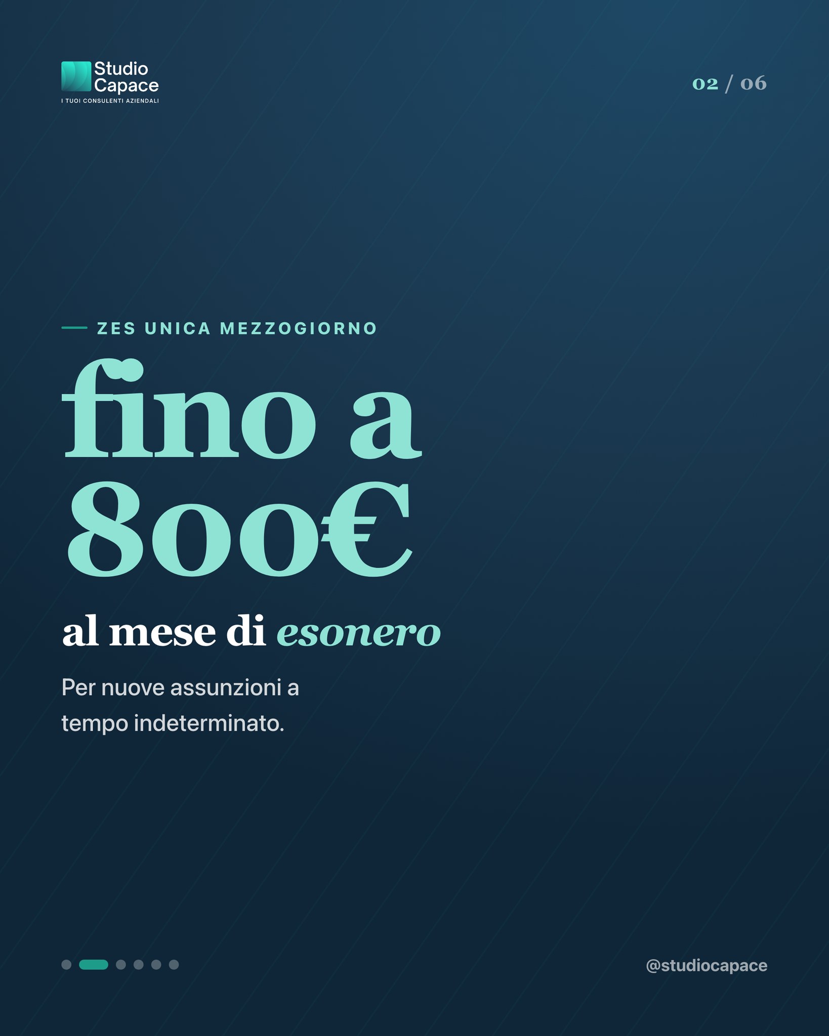 ZES Unica Mezzogiorno — post Instagram Studio Capace